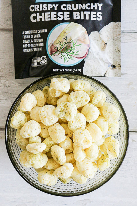 3-pack or 12-pack Monterey Jack & Ranch Crispy Cheese Bites (2oz)