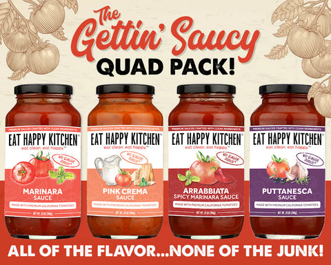 Gettin' Saucy Quad Pack (Get 4 Flavors)
