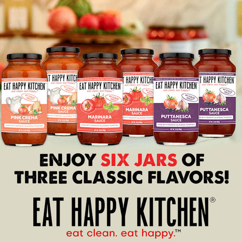 Eat Happy Kitchen Variety Pack (Six Jars)