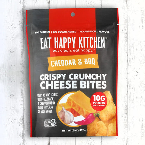 3-pack or 6-pack Cheddar & BBQ Crispy Cheese Bites (2oz)