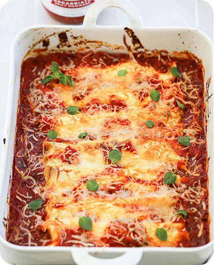 Elevating pasta, meat, or vegetables with bold flavor