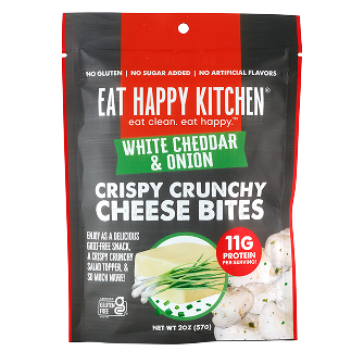 3-pack or 12-pack White Cheddar & Onion Crispy Cheese Bites (2oz)